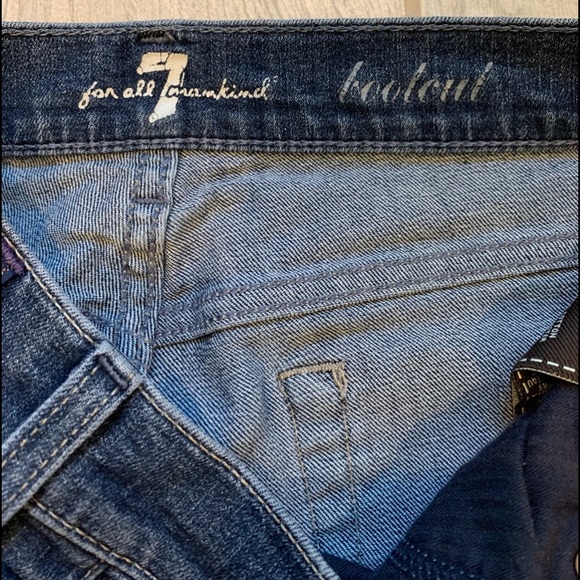 7 For All Mankind Bootcut Jeans - Picture 9 of 11